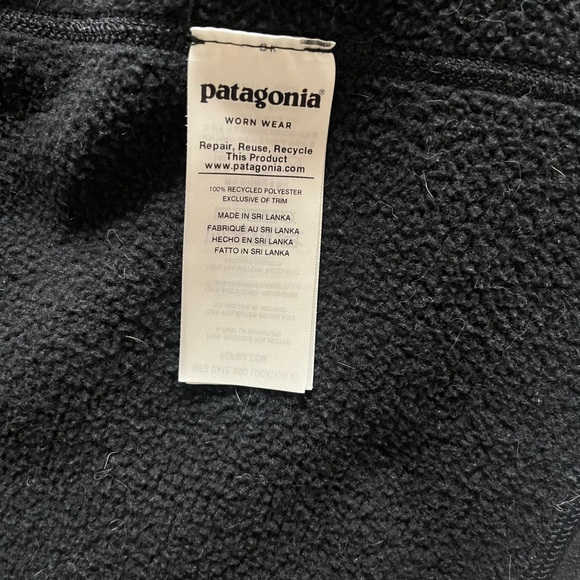 Patagonia Black Full-Zip Fleece - Picture 5 of 5